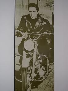 Very Large Elvis on a Motorcycle 